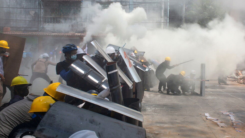 Myanmar protests