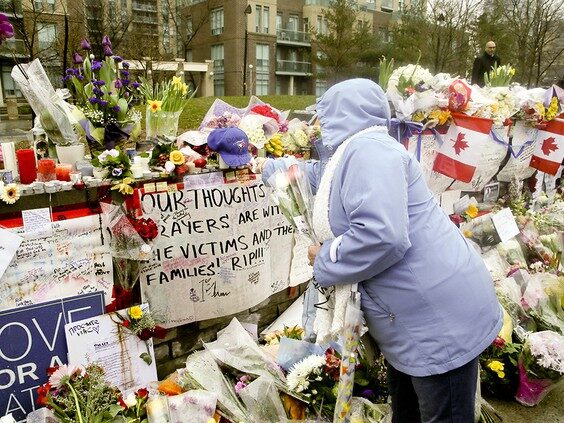 Click to enlarge 2018 Toronto Van attack memorial