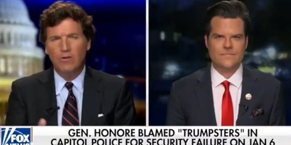 tucker carlson matt gaetz