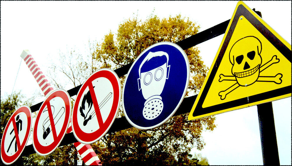 Signage Chem weapons