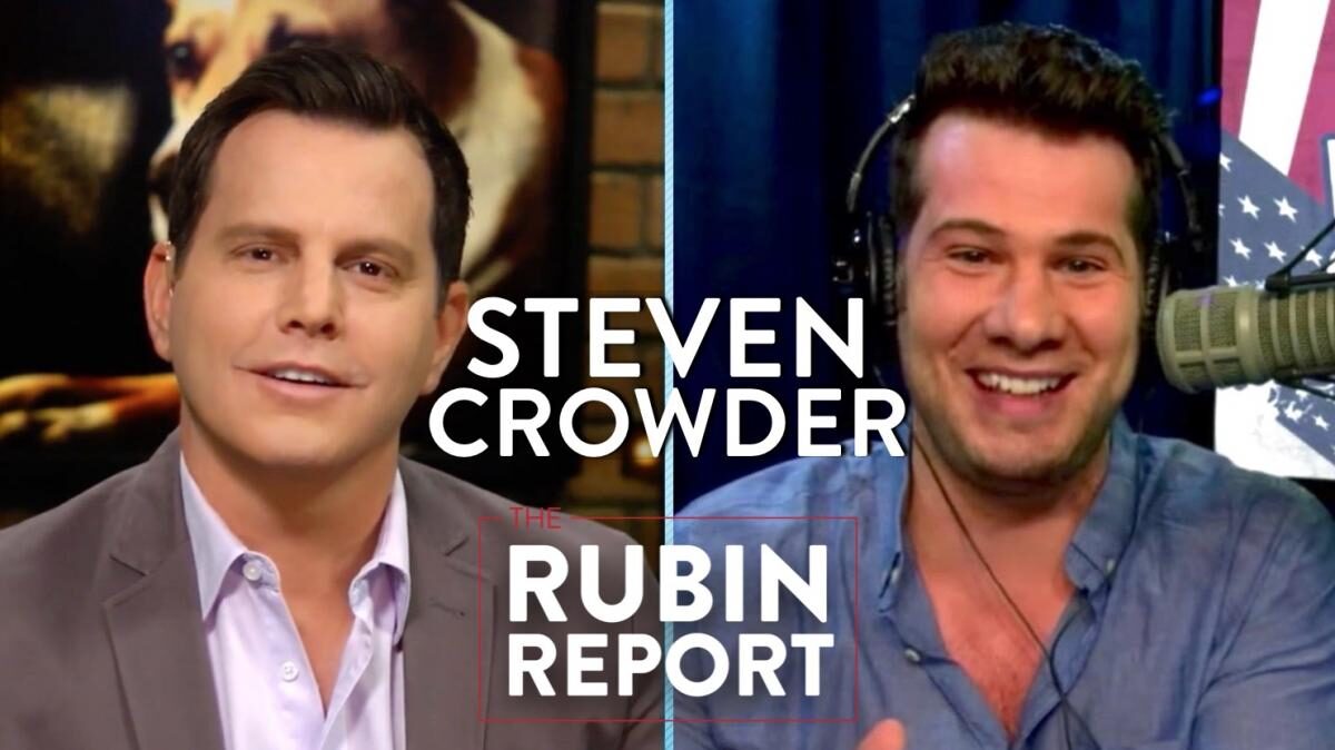 Click to enlarge dave rubin steve crowder