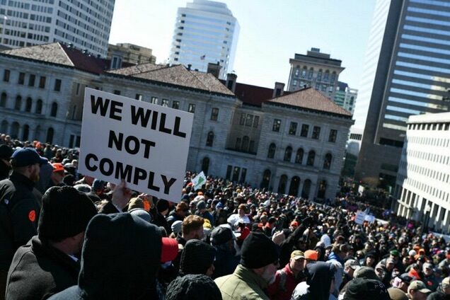Click to enlarge we will not comply