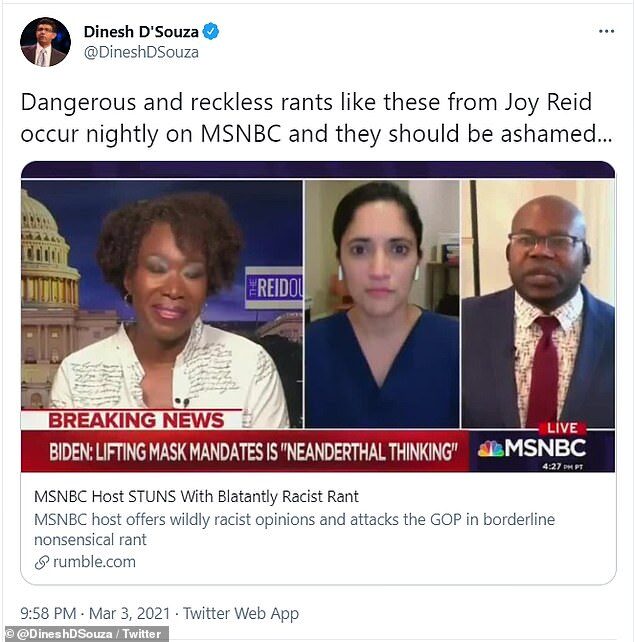Click to enlarge Joy Reid MSNBC rant
