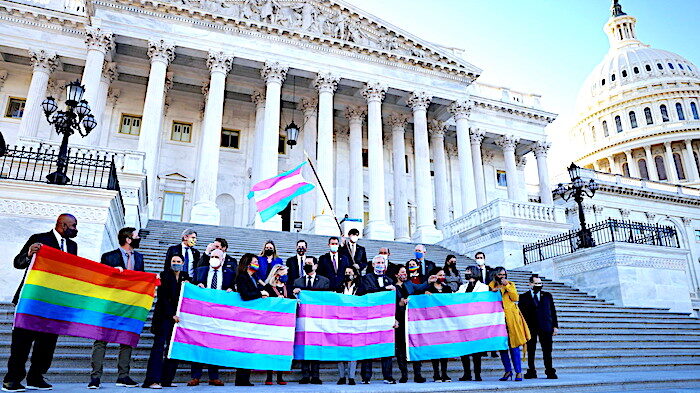LGBTQ flags