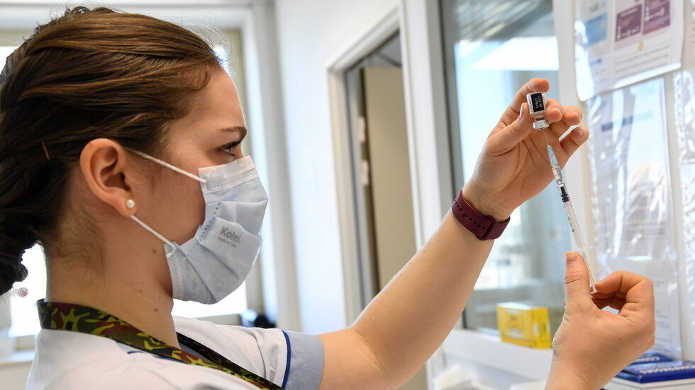 Click to enlarge healthcare worker vaccine
