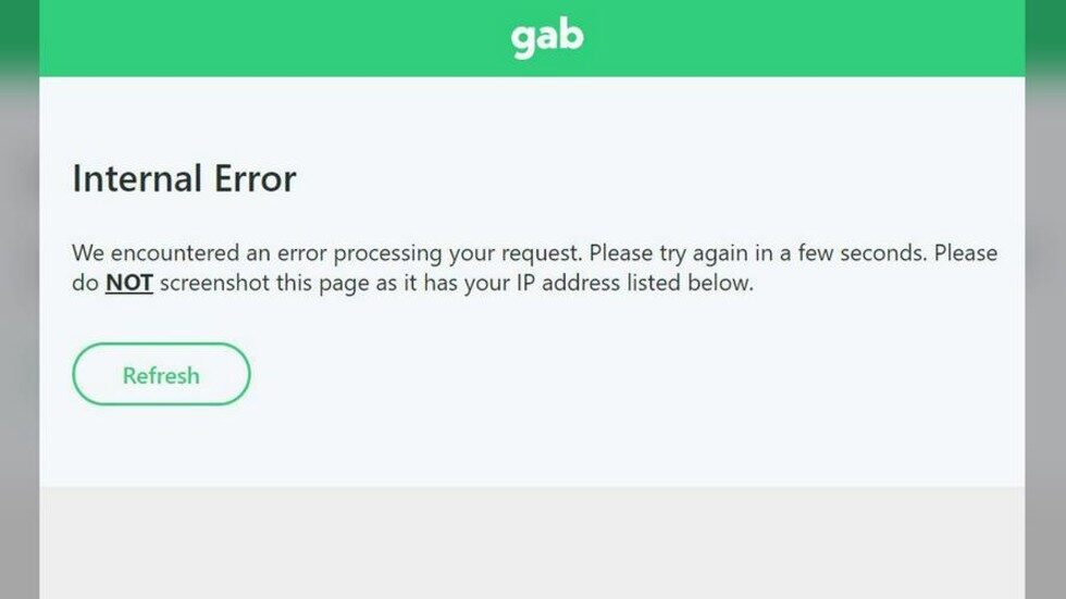 GAB offline hackers
