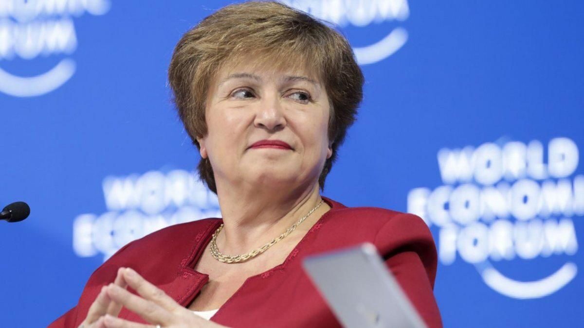 Click to enlarge IMF chief Kristalina Georgieva