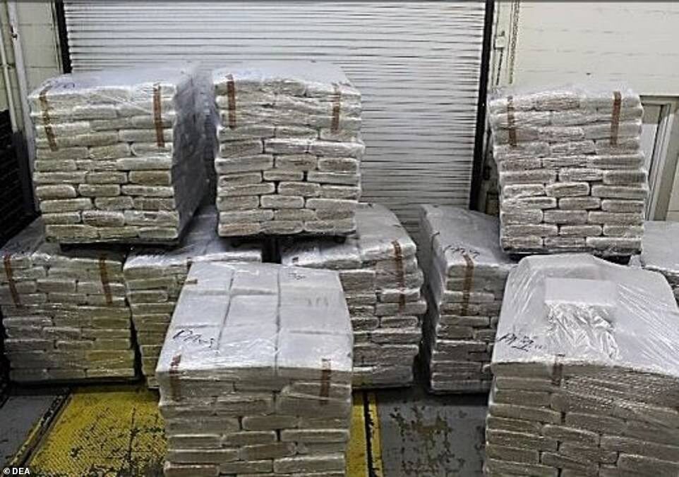 Click to enlarge DEA DRUG SEIZE