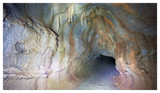 This lava tube is in Hawaii, but the features could be even bigger on the Moon.