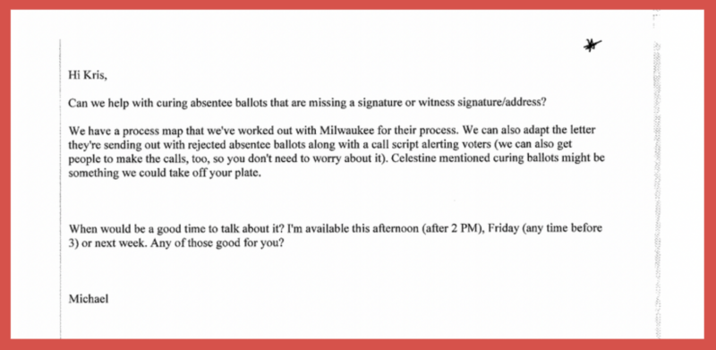election email