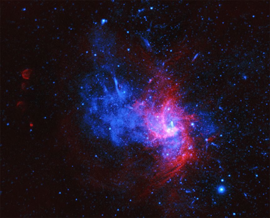 Supernova remnant called Sagittarius A East