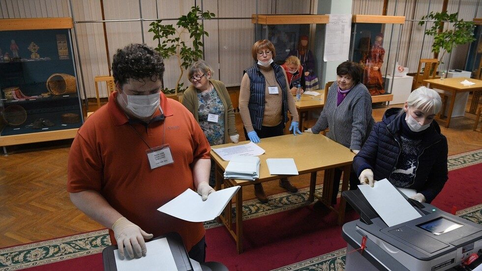 elections russia ballot counting