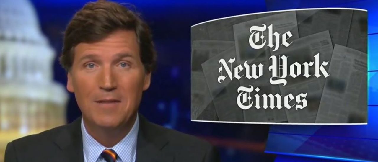 Click to enlarge tucker carlson new york times