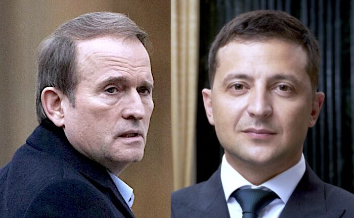 Click to enlarge Medvechuk/Zelensky
