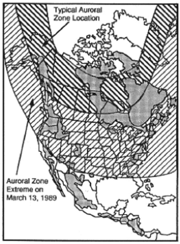 Click to enlarge Grey areas indicate regions of igneous rock where power grids are most vulnerable