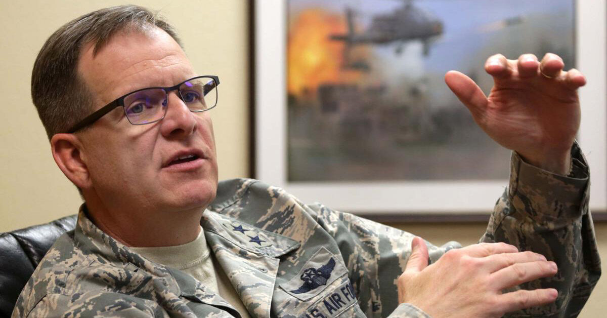 Click to enlarge Major General Michael McGuire National guard