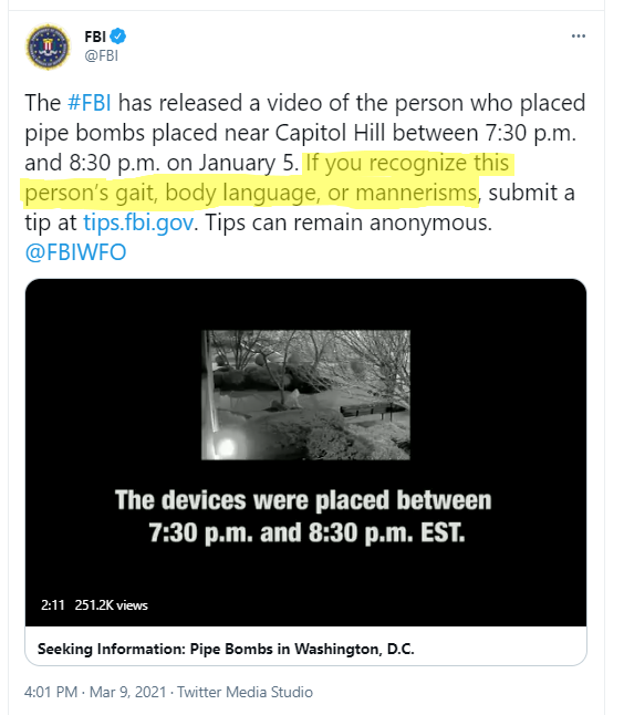 FBI pipe bomb video
