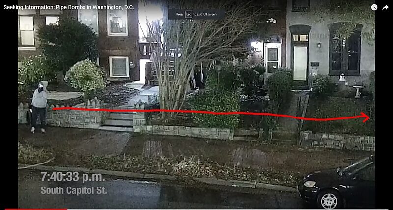 washington pipe bomb video