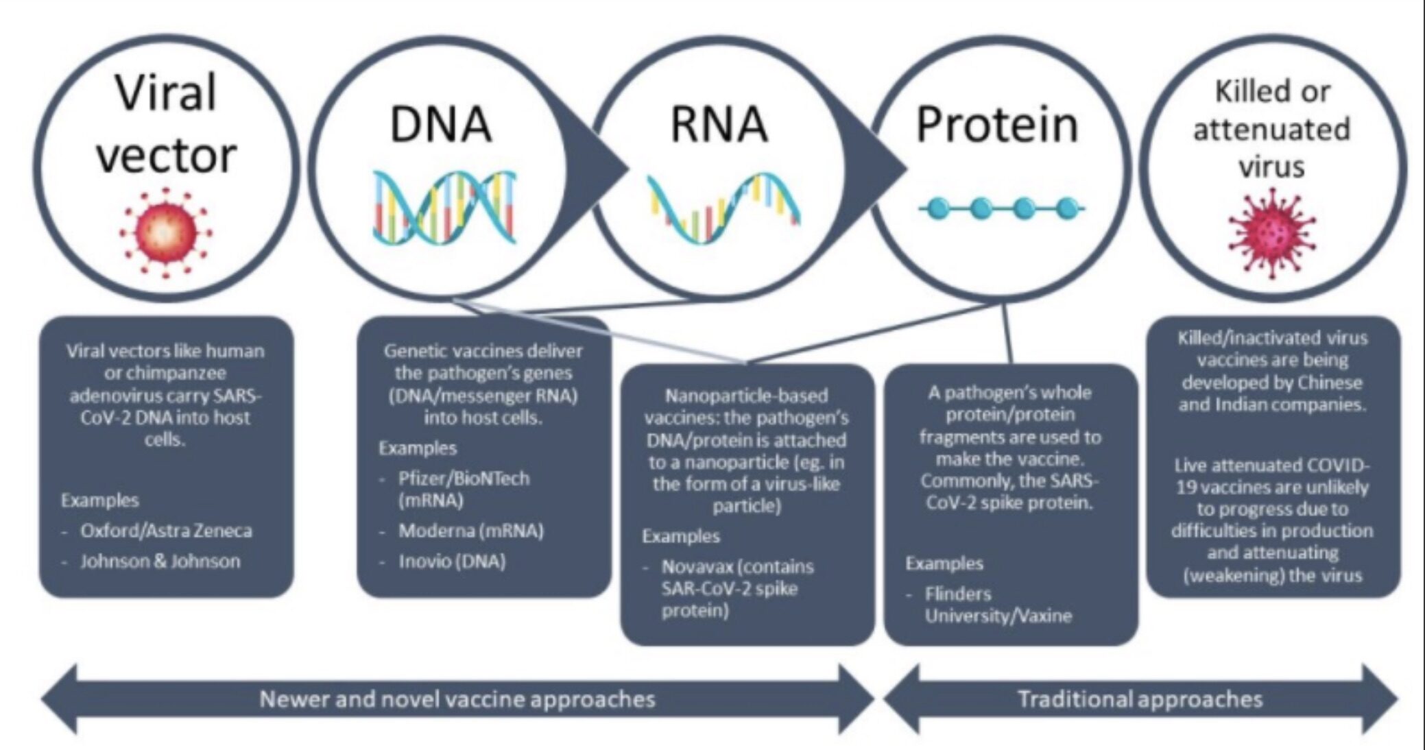 Click to enlarge Covid Vaccine Technologies