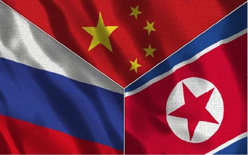 Russian-Chinese-North Korean