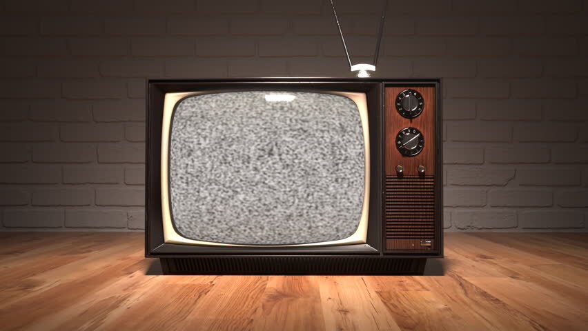 Click to enlarge vintage television static
