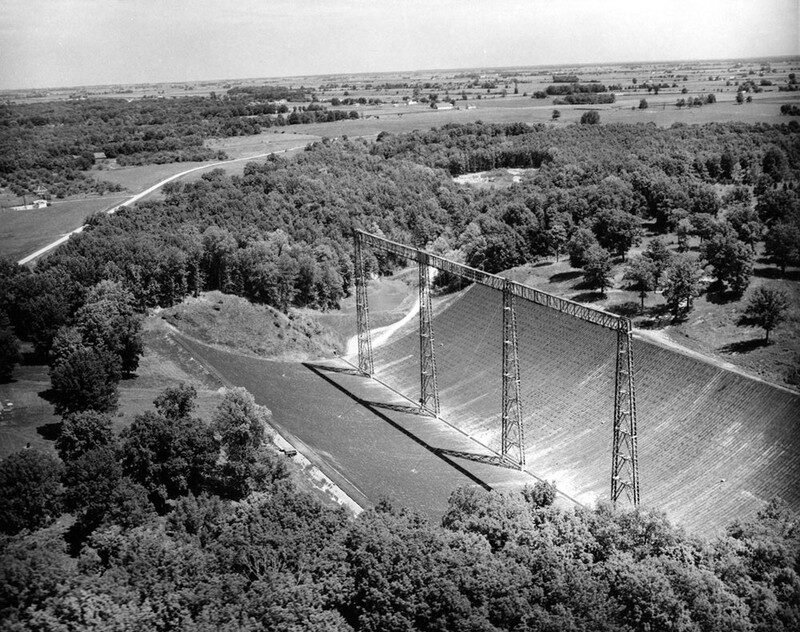 Click to enlarge radio telescope vermilion river illinois