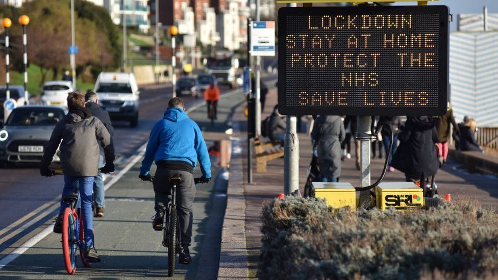 lockdown sign