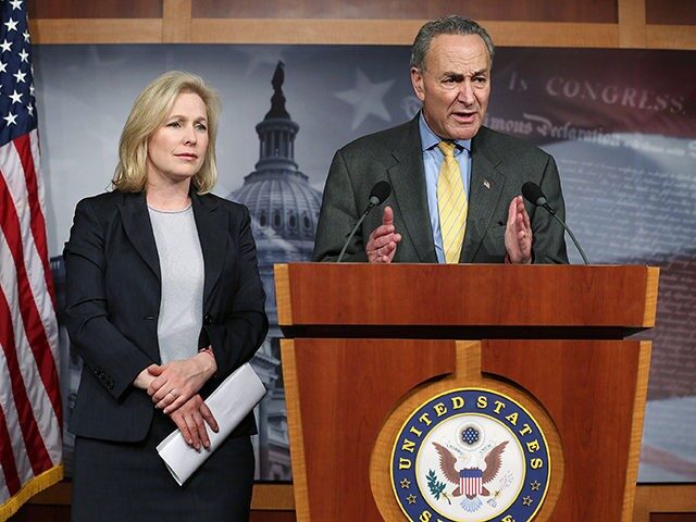 Chuck Schumer and Kirsten Gillibrand