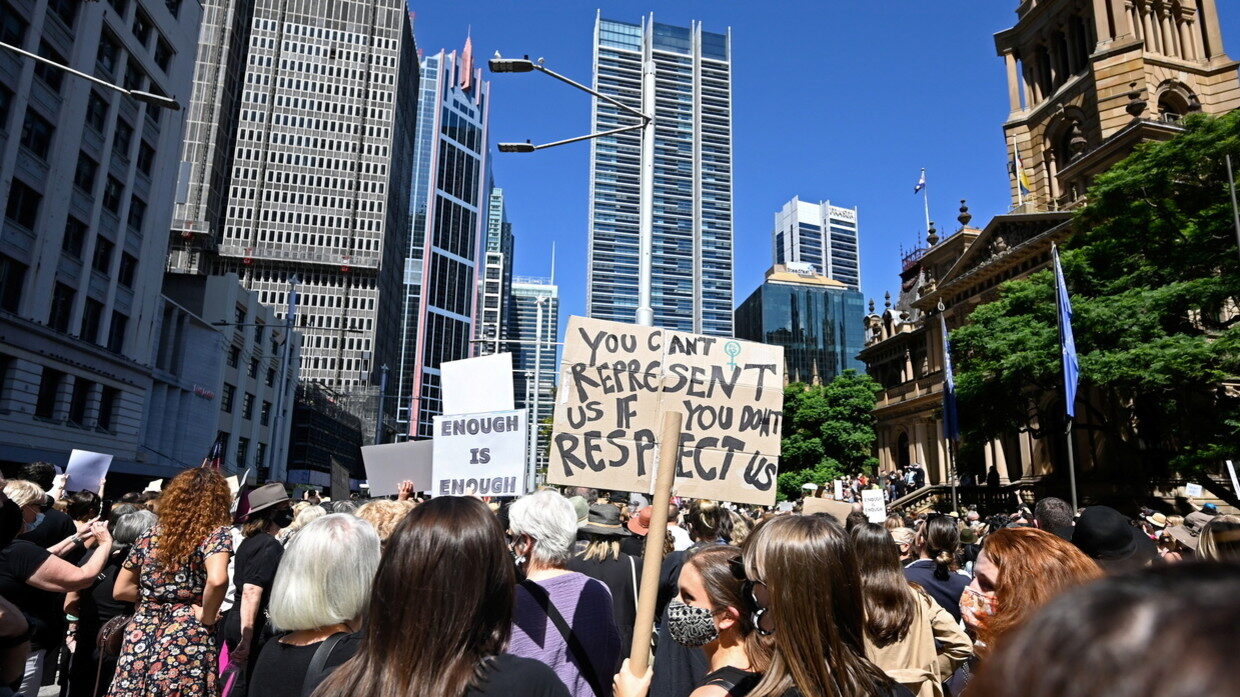 australia womens march