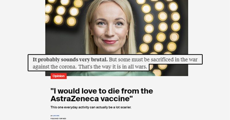 gladly die astrazeneca
