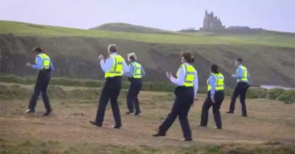Click to enlarge irish police dancing