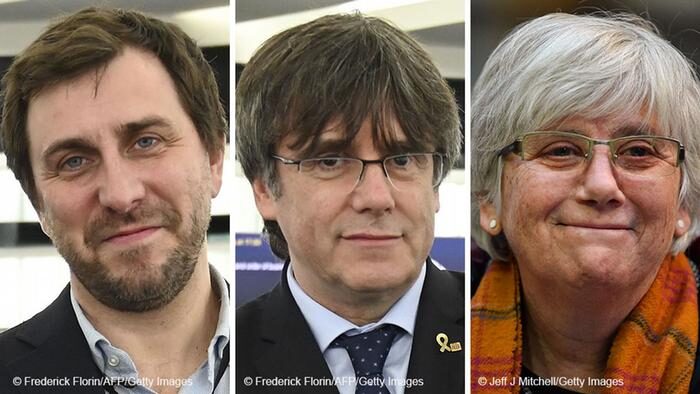 Toni Comin, Carles Puigdemont, Clara Ponsati