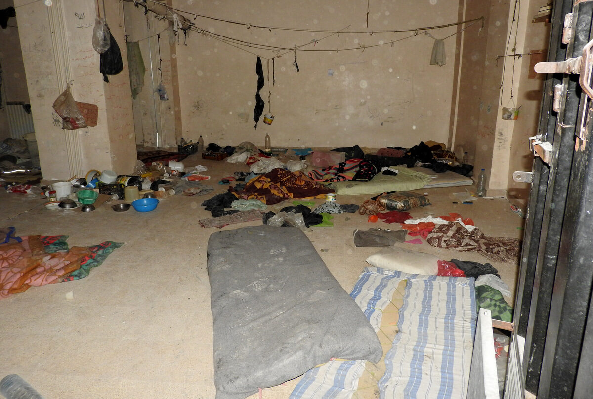syria terrorists underground prison Eye Hospital jihadists al nusra