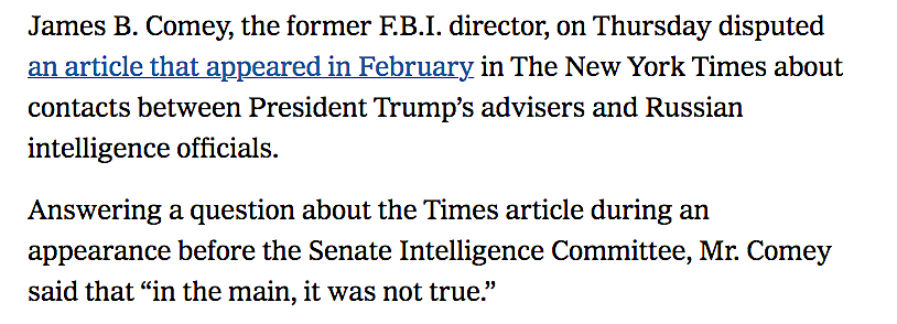 Comey text