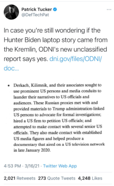 Click to enlarge patrick tucker tweet 1