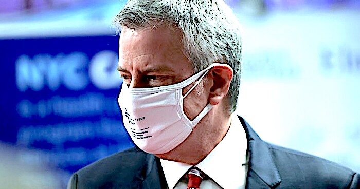 Click to enlarge de Blasio
