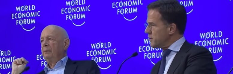 Click to enlarge mark rutte klaus schwab