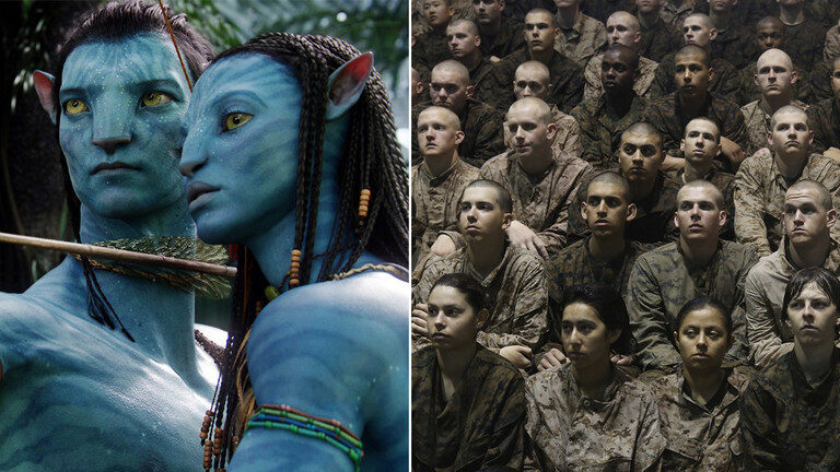 avatar movie US marines military