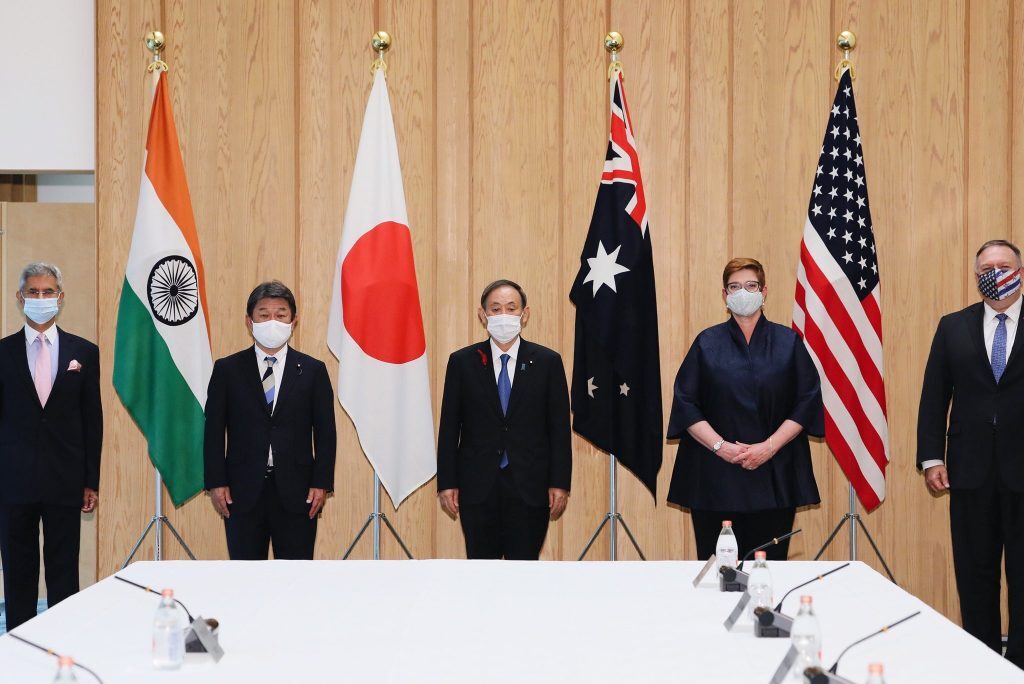 Click to enlarge Quad Countries