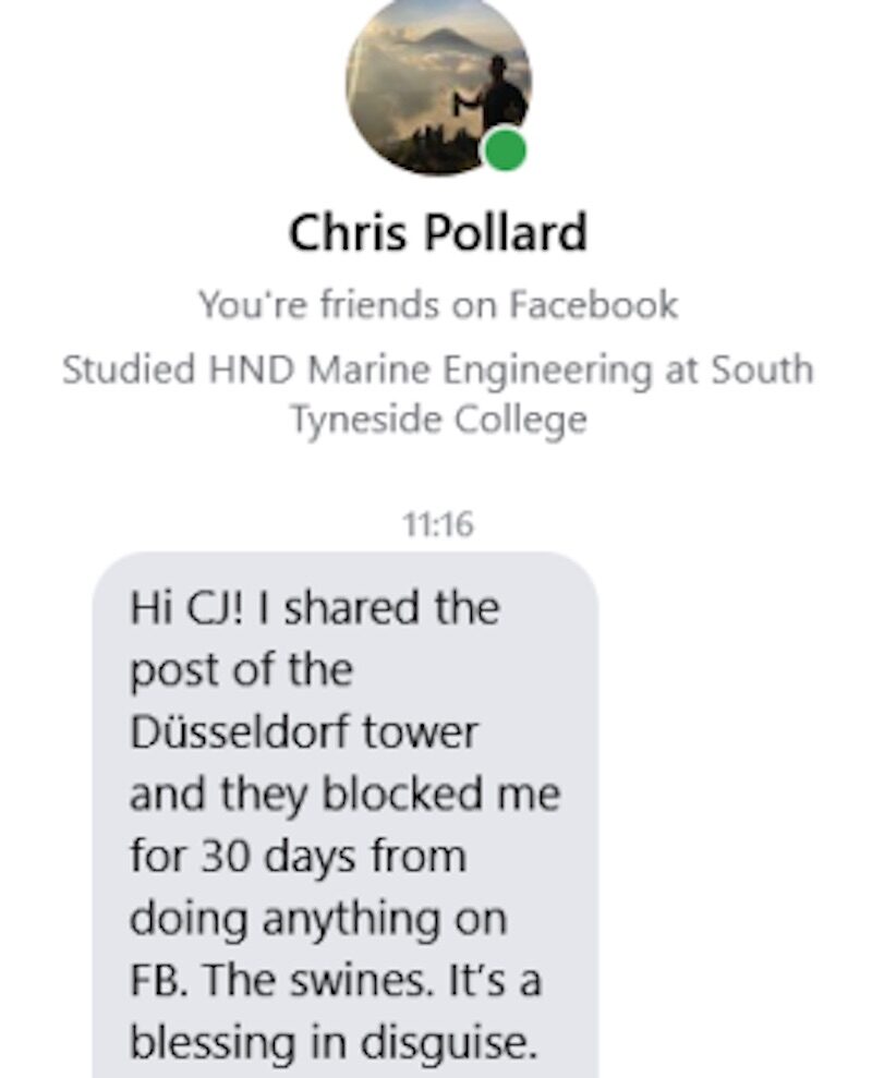 Click to enlarge Chris Pollard