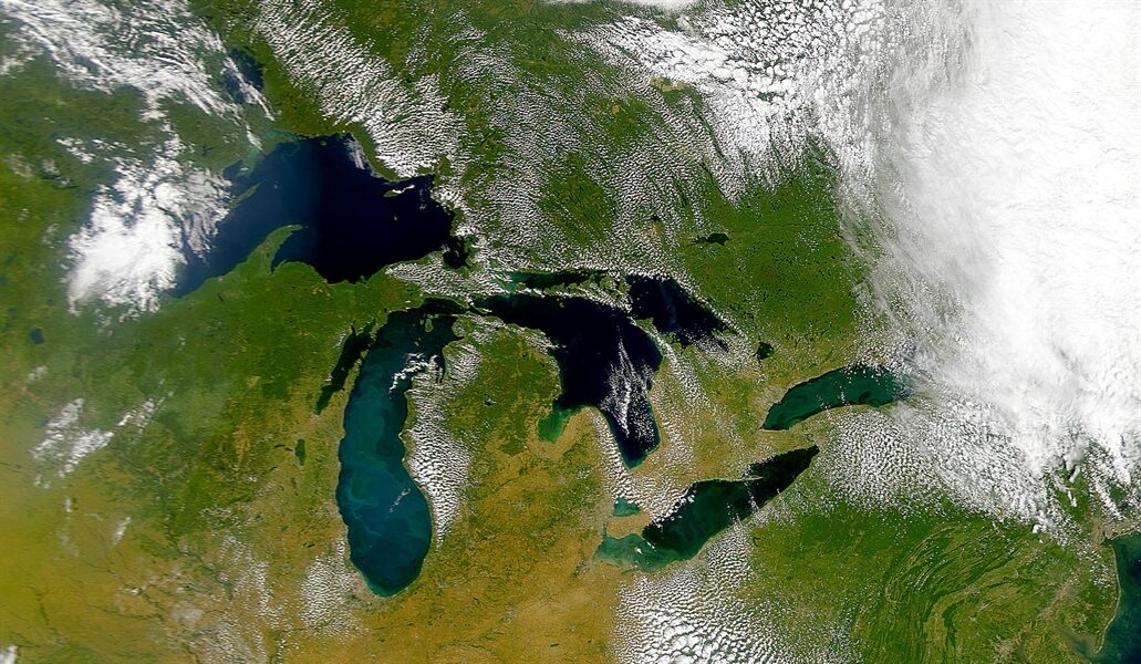 Click to enlarge Lake Michigan