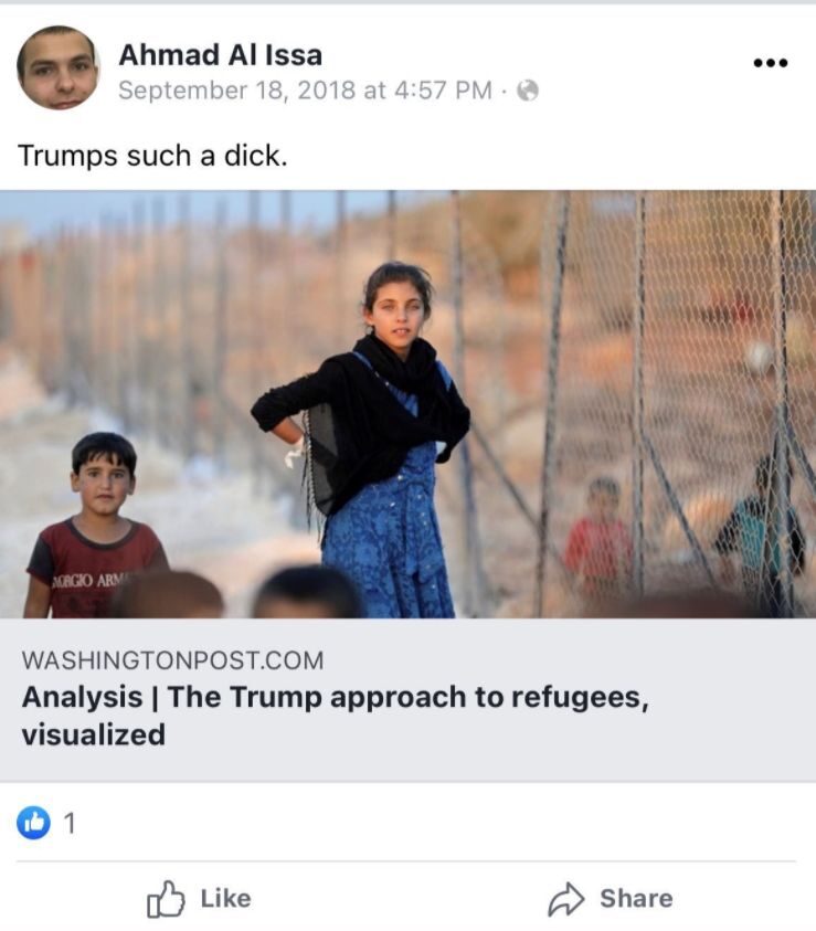 ahmad al issa post