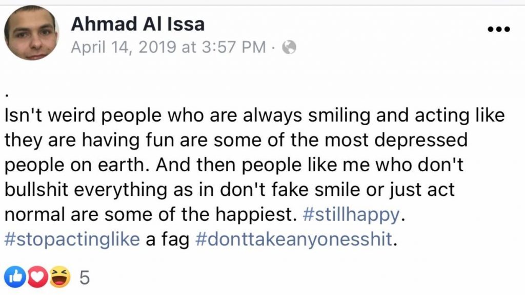 ahmad al issa post