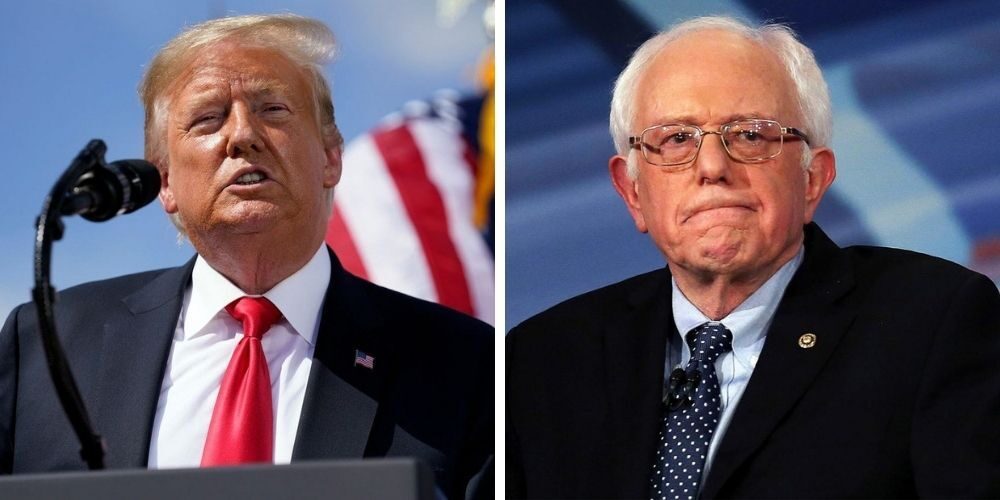 trump bernie