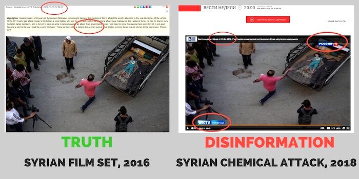 Click to enlarge Syrian film set
