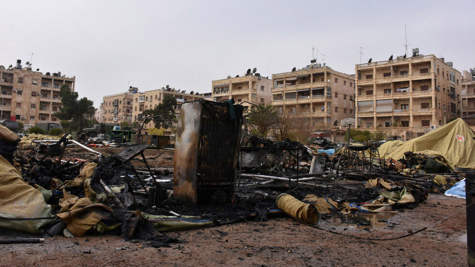 Click to enlarge Aleppo hospital