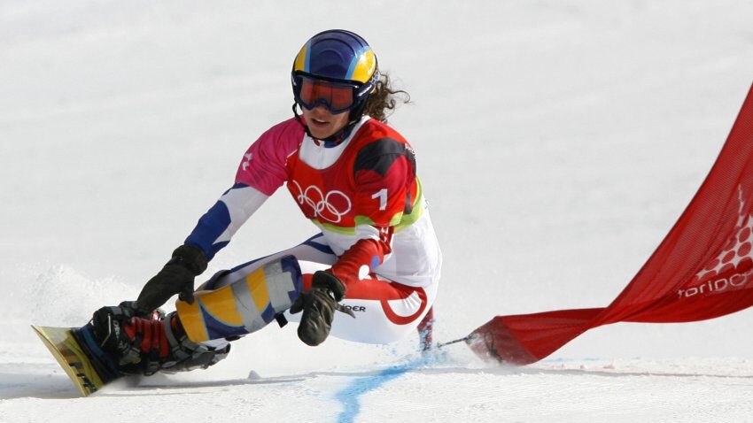 Click to enlarge In this file photo, Julie Pomagalski from France