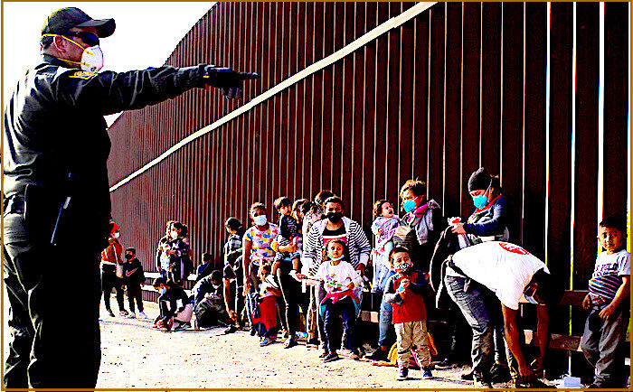 Migrants at the border