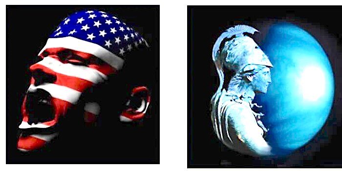 Click to enlarge flag face helmet guy