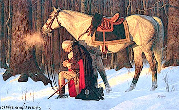 Click to enlarge The Prayer at Valley Forge